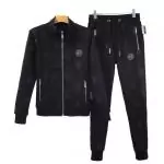 2019 luxury tracksuit hommes jacket philipp plein jogging suits tete de mort black